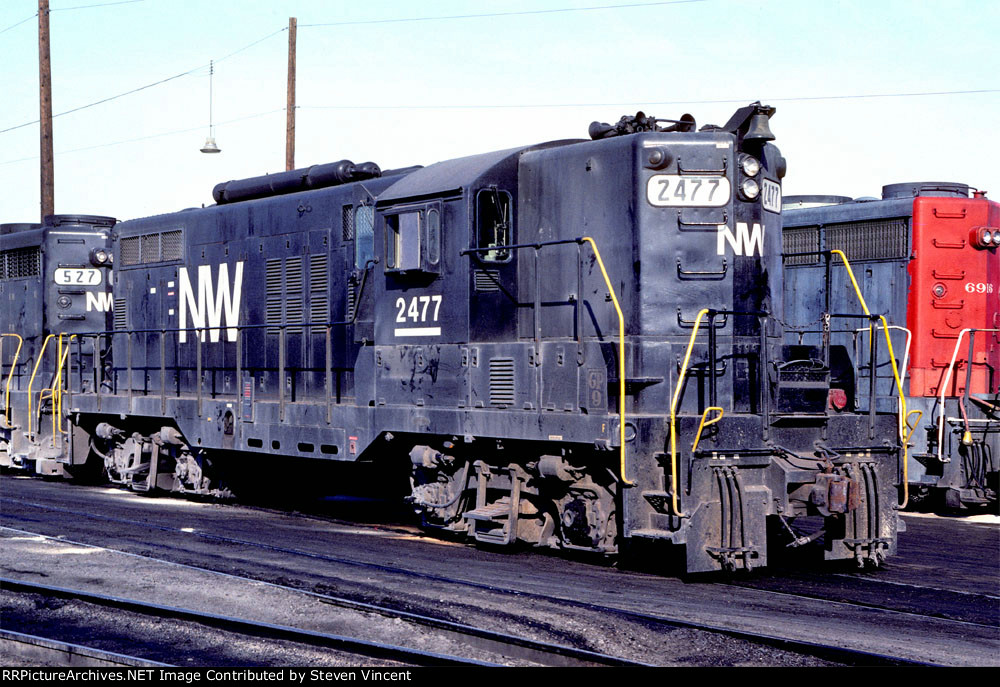 Norfolk & Western GP9 # 2477. Ex NKP 477